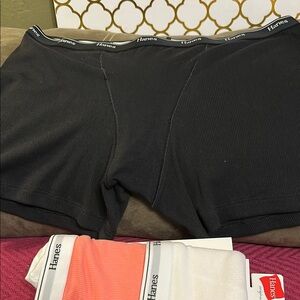 Hanes set of 3 boxer briefs for women